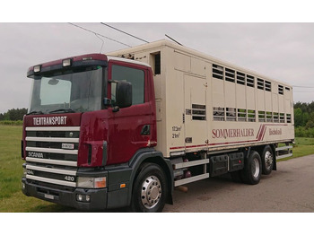 Livestock truck SCANIA 124