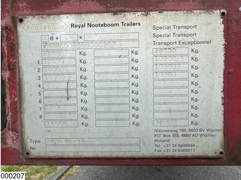 Low loader semi-trailer Nooteboom Lowbed 48.000 KG: picture 5