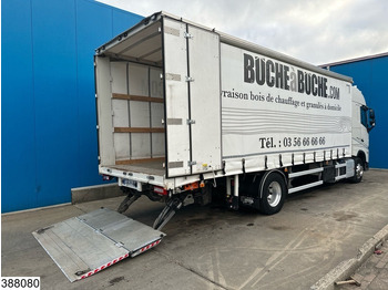 Curtainsider truck Volvo FH 460 EURO 6, LNG, Standairco, Dhollandia: picture 2