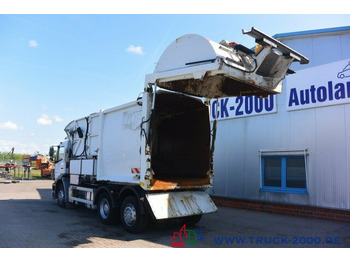 Garbage truck for transportation of garbage Mercedes-Benz Axor 2529 Faun Überkopf Frontlader 25 m³ 1.Hand: picture 2