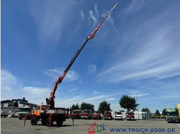 Crane truck Unimog U1700 Kran PK16000 + Jib Höhe 22,50m + Winde: picture 3