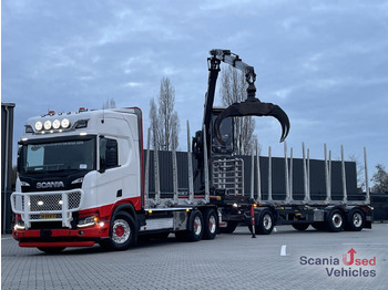 Log truck SCANIA R 650
