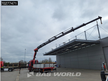 Dropside/ Flatbed truck, Crane truck MAN TGS 35.480 8X4 Fassi F800BXP.28 Kran Crane Hydrodrive Lift-Lenkachse Euro 4: picture 2