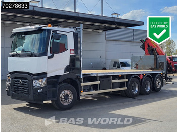 Dropside/ Flatbed truck RENAULT C 480