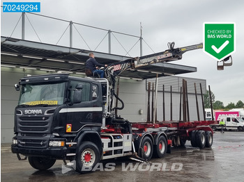 Log truck SCANIA R 580