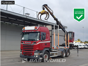 Log truck SCANIA R 730
