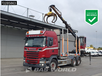 Log truck SCANIA R 730
