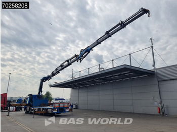 Dropside/ Flatbed truck, Crane truck Volvo FM 440 8X2 Palfinger PK74002 Crane Kran + JIB + Winch Lift-Lenkachse Euro 5: picture 2