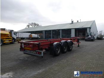 Container transporter/ Swap body semi-trailer ASCA 3-axle container trailer: picture 4