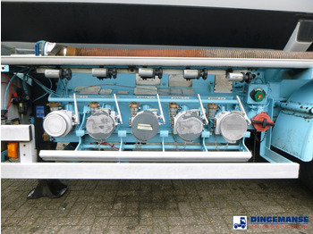 Tank semi-trailer CALDAL Fuel tank alu 30 m3 / 5 comp + pump: picture 5