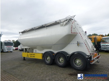 Tank semi-trailer Feldbinder Powder tank alu 40 m3 / 1 comp + compressor: picture 3