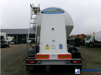 Tank semi-trailer Feldbinder Powder tank alu 40 m3 / 1 comp + compressor: picture 5