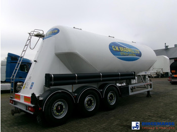 Tank semi-trailer Feldbinder Powder tank alu 40 m3 / 1 comp + compressor: picture 4