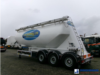 Tank semi-trailer Feldbinder Powder tank alu 40 m3 / 1 comp + compressor: picture 3
