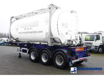 Container transporter/ Swap body semi-trailer M & G 3-axle container trailer 20-30 ft: picture 3