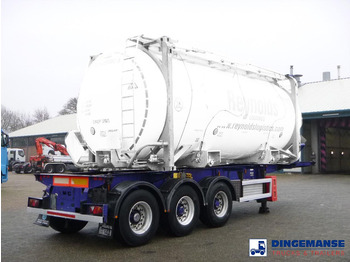 Container transporter/ Swap body semi-trailer M & G 3-axle container trailer 20-30 ft: picture 4
