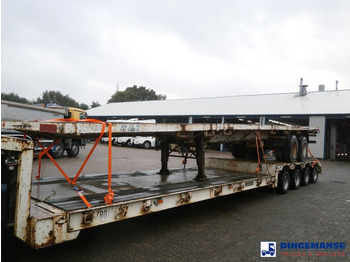 Leasing of Traylona 2-axle platform trailer 39000KG / Extendable 19M Traylona 2-axle platform trailer 39000KG / Extendable 19M: picture 1