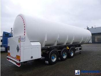 Tank semi-trailer Van Hool Cryogenic tank inox 58.6 m3 / 1 comp / R10,4BN (methane/argon/nitrogen): picture 4