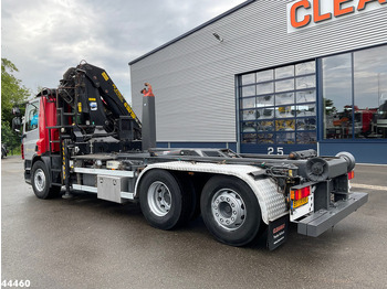 Hook lift truck, Crane truck DAF FAN 75 CF 250 Euro 5 Palfinger 27 Tonmeter laadkraan: picture 2