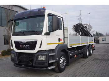 Crane truck MAN TGS 26.400 / HDS HIAB 244 EP-4 HIDUO 8500 kg / 6x4: picture 2