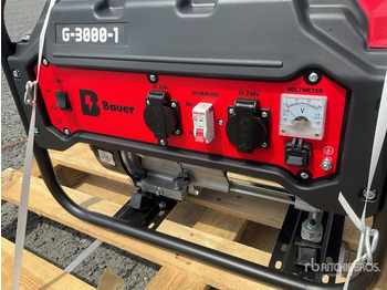 Generator set 2025 Bauer Generatoren G3000-1 3kW (Unused) Generator Set: picture 4