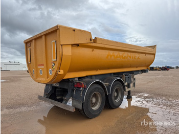 Tipper semi-trailer 2004 Metaco T/A Remorque Benne 2 Essieux End Dump Trailer: picture 3