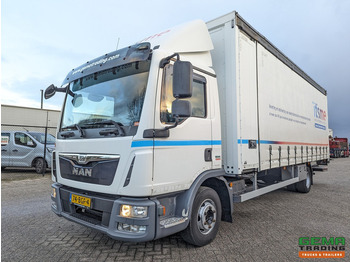 Curtainsider truck MAN TGL 12.220