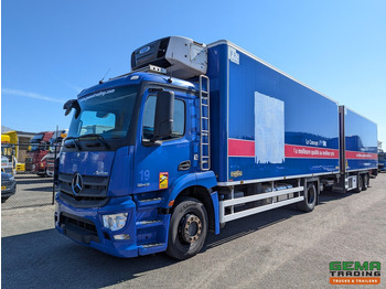 Refrigerator truck Mercedes-Benz Antos 1843 4x2 Dagcab Euro6 - Chereau Koel-Vriescombinatie- Carrier Supra - Doorlaadsysteem - Laadklep 2000KG: picture 3