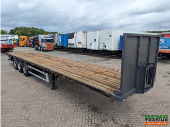 Dropside/ Flatbed semi-trailer Tracon Trailers TO 3 3-Assen BPW - Schijfremmen - Open Laadbak 13.6m - HH Vloer - 10/2025 APK: picture 4