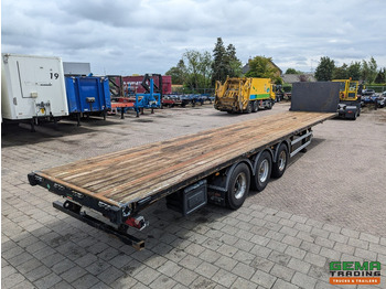 Dropside/ Flatbed semi-trailer Tracon Trailers TO 3 3-Assen BPW - Schijfremmen - Open Laadbak 13.6m - HH Vloer - 10/2025 APK: picture 2