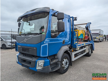 Skip loader truck VOLVO FL 240