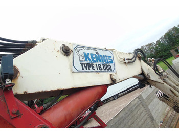 Dropside/ Flatbed semi-trailer Floor + KENNIS 16TON + 3x BPW: picture 5