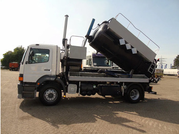 Vacuum truck Mercedes-Benz Atego 1923 + 8.800 liter INOX + complete pump/tipper/functional + EURO 2: picture 2