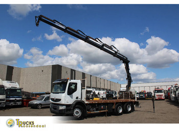 Crane truck RENAULT Kerax 370