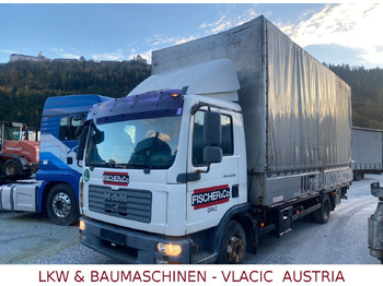 Curtainsider truck MAN TGL 12.240