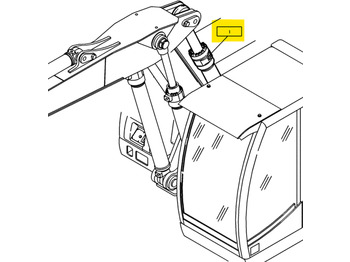 New Hydraulic cylinder for Construction machinery Case 8918580: picture 3 New Hydraulic cylinder for Construction machinery Case 8918580: picture 3