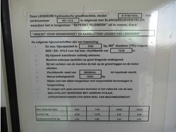 Cab for Construction machinery Liebherr R974B-HDSL -: picture 3