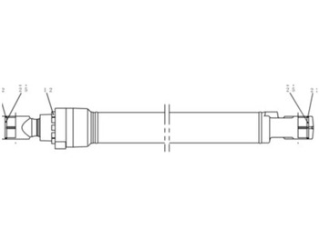 Hydraulic cylinder NEW HOLLAND