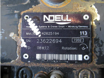 Hydraulic pump for Construction machinery Terex Noell 142625194 -: picture 5