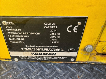 Mini dumper Yanmar C 30 R-2 B: picture 3