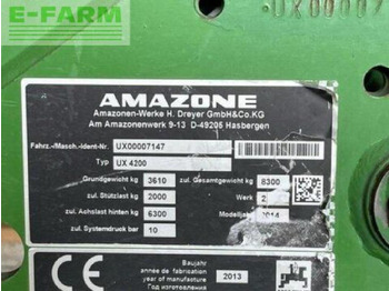 Trailed sprayer Amazone ux4200: picture 3