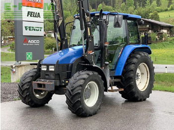 Farm tractor New Holland tl 70 a + hauer frontlader A: picture 2