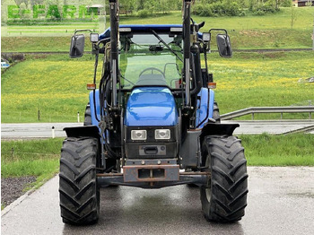 Farm tractor New Holland tl 70 a + hauer frontlader A: picture 4