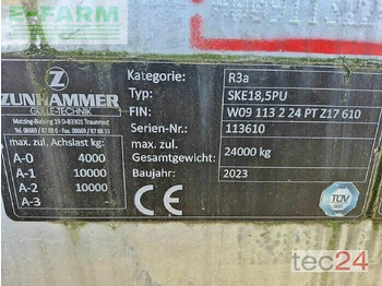Fertilizing equipment Zunhammer sek 18,5 pu 16,5 m glidefix: picture 4