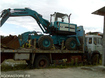 Excavator PELLE A PNEUS PINGUELY P90 TURBO 2002 5365 HEURES: picture 2