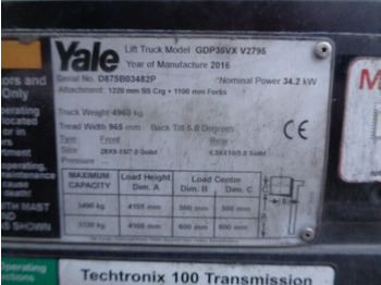 Forklift Yale GDP 35 VX: picture 4