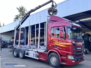 Log truck SCANIA R 650