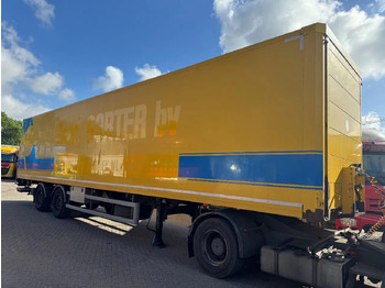 Closed box semi-trailer