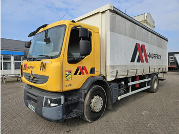 Curtainsider truck RENAULT Premium 270