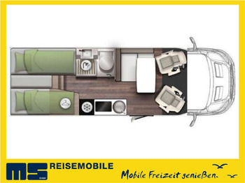 Semi-integrated motorhome Forster T 669 EBN COUPÈ / -2025- / 165PS / EINZELBETTEN: picture 2 Semi-integrated motorhome Forster T 669 EBN COUPÈ / -2025- / 165PS / EINZELBETTEN: picture 2